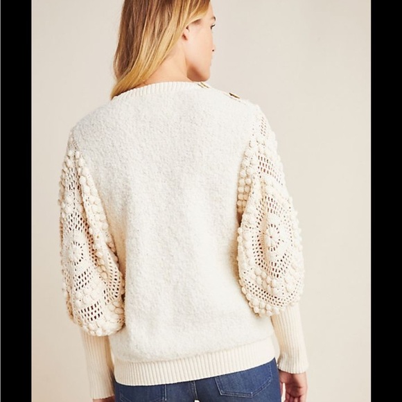 Stella Pardo Fiorella Sweater from
Anthropologie in color Ecru - Picture 14 of 15
